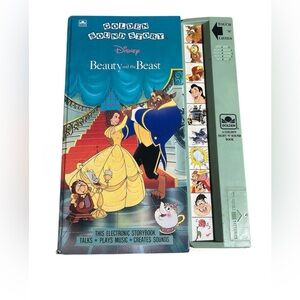 Vintage 1992 Disney Beauty and the Beast Golden Sound (unsure if working, rough)